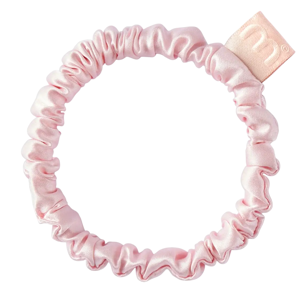 MON MOU Silk Slim Scrunchie Pink - Тонка шовкова резинка (рожева) MON MOU Silk Slim Scrunchie Pink - Тонка шовкова резинка (рожева)